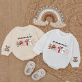 Baby Romper Long Sleeve Customize Mama's Bestie Personalized Custom Babysuit - Gift For Baby - LuthCreative