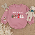 Baby Romper Long Sleeve Customize Mama's Bestie Personalized Custom Babysuit - Gift For Baby - LuthCreative