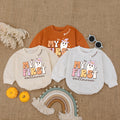 Baby Romper Long Sleeve Customize My First Halloween Personalized Custom Babysuit - Gift For Baby - LuthCreative