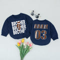 Baby Romper Long Sleeve Customize Brother Personalized Custom Babysuit - Gift For Baby - LuthCreative
