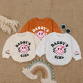 Baby Romper Long Sleeve Customize Daddy's Girl Personalized Custom Babysuit - Gift For Baby - LuthCreative