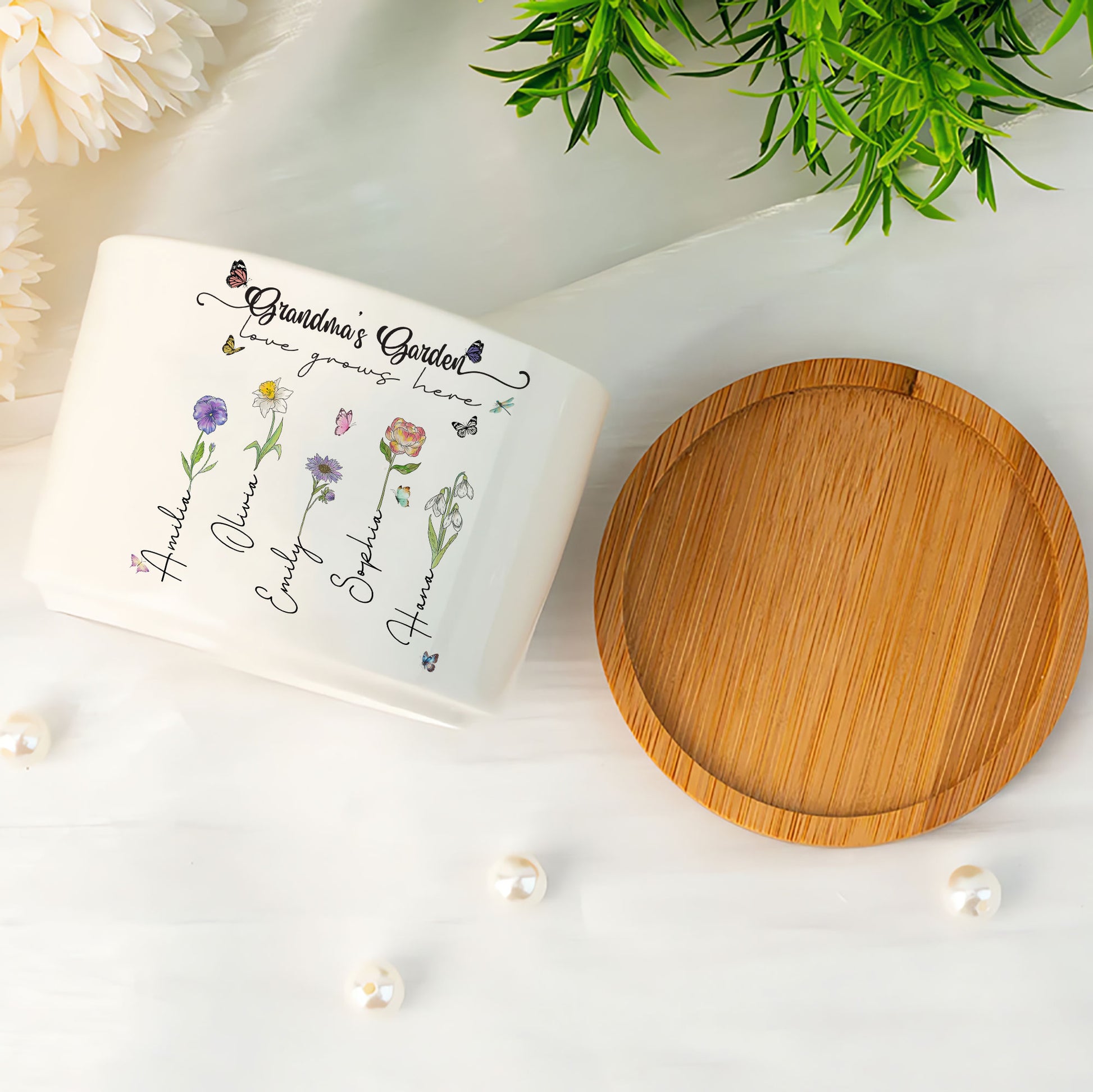 A Garden of Love: Personalized Plant Pot for Grandma's Special Day