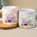 A Heartfelt Reminder: Personalized Marble Mug to Express Your Love
