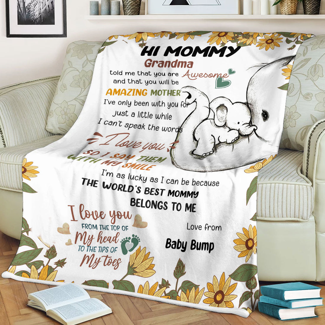 Mommy, Grandma says you're awesome and will be amazing, and even though I'm little, I feel it too.