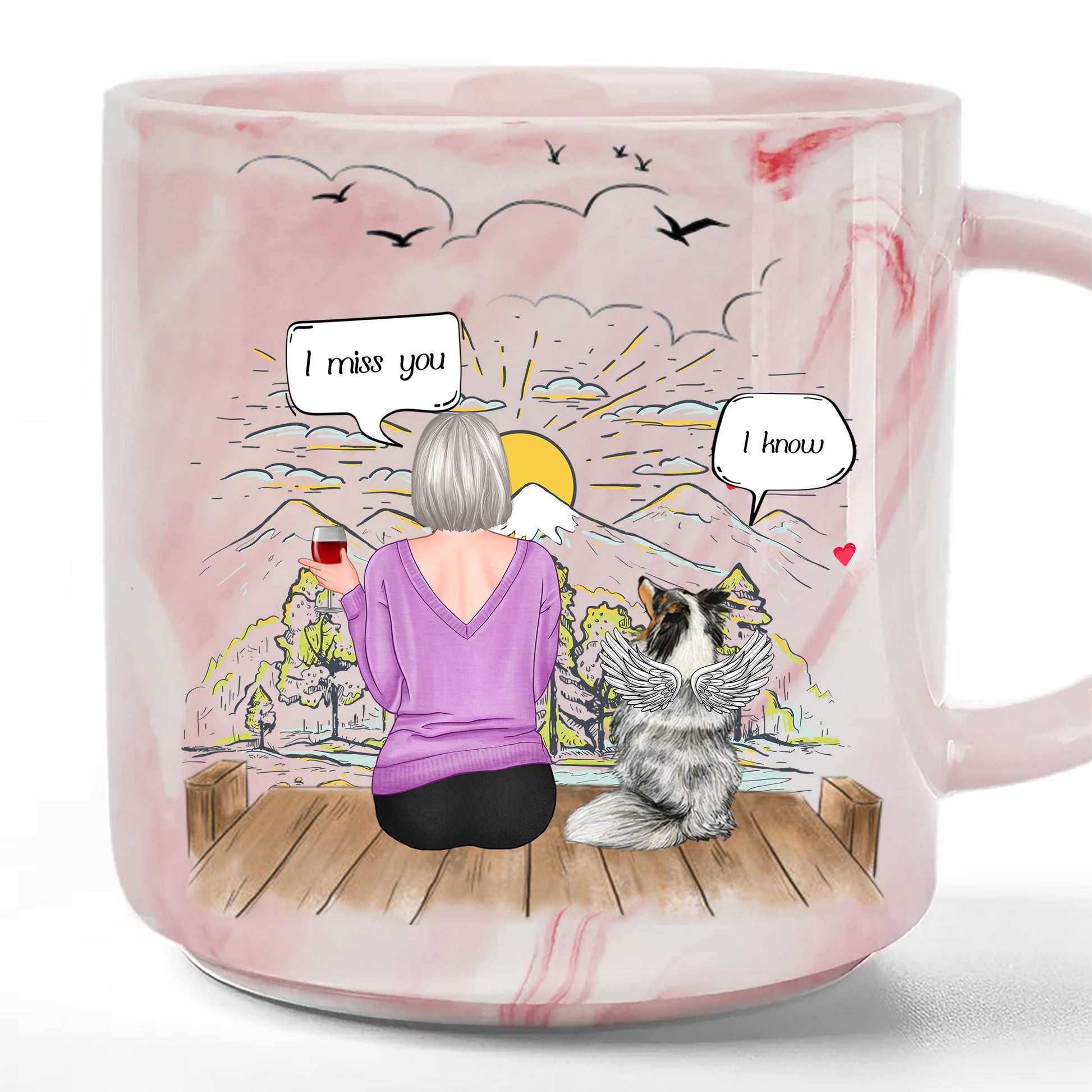 A Sip of Love: Celebrate Connection with a Custom Marble Mug