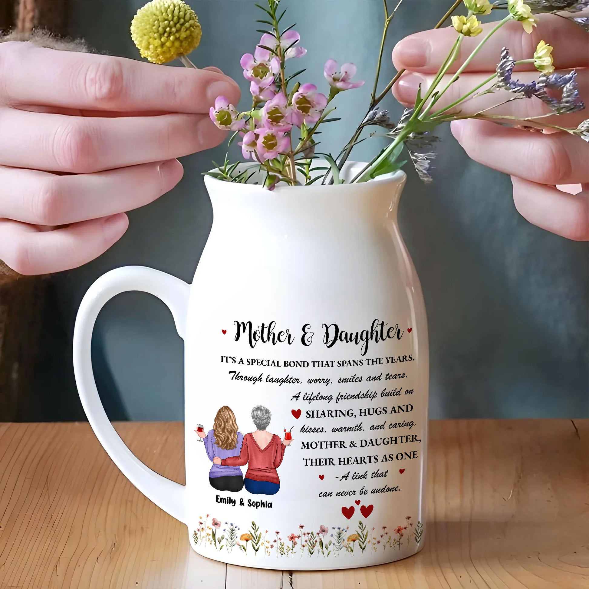 A Timeless Keepsake: The Birth Flower Personalized Vase