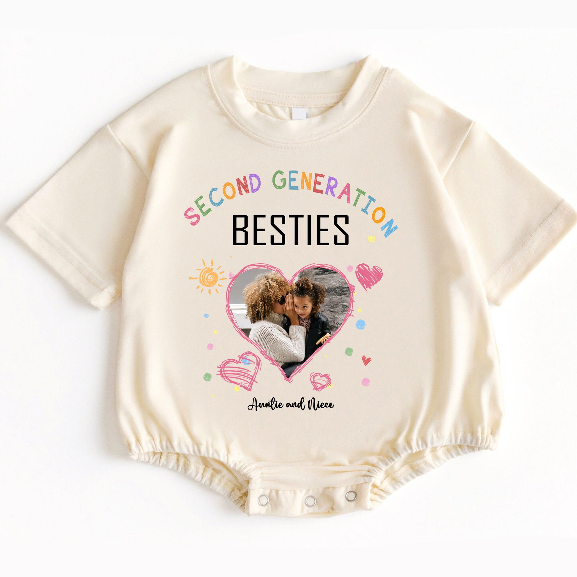 Auntie and Niece Personalized Baby Gift with Photo