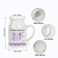 Besties Forever If I Had A Flower Birth Month Flower Personalized Ceramic Vase