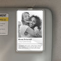 Celebrate Sisterhood On the Go – Personalized Best Friend Gift Car Visor Clip That Keeps Her Close Wherever You Go

