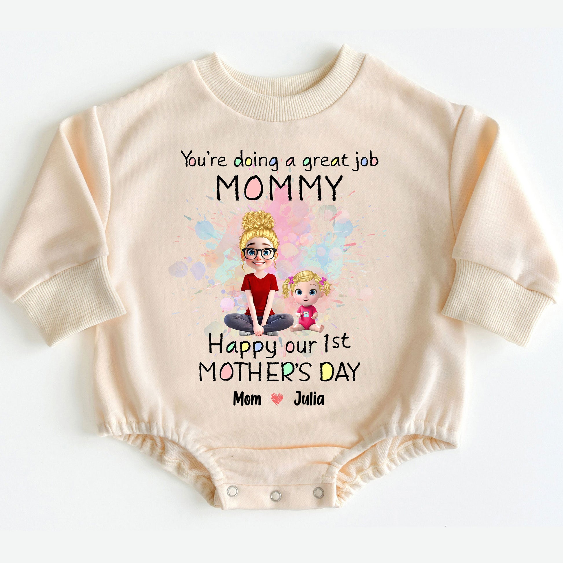 Celebrate Your First Mother's Day with a Heartfelt Romper
