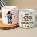Cherish Your Relationship: Custom Marble Mug for Mother and Daughter
