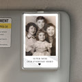 Custom Car Visor Clip with Photo and Text – Sentimental Gift for Mom – 