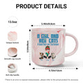 Custom Cat Mom Mug: Personalized with Your Name & Fur Babies 
