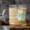Custom Dear Daddy Mug for First-Time Dads – Heartfelt Message from Baby – Perfect for Happy Father’s Day Gift and New Dad Life