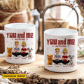 Custom Dog Lover Mug – Ceramic Gift for Dog Moms, Dog Dads, and Couples Who Share Their Hearts and Home with Dogs