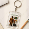 Custom Name Teacher Dad Father's Day Gift - 3D 