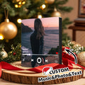 Custom Photo Fridge Magnet for Music Lovers | Personalized Wedding or Anniversary Gift

