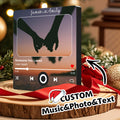 Custom Song & Photo Fridge Magnet | Personalized Couple's Music Keepsake | Love/Anniversary Gift
