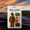 Custom Teacher Acrylic Car Ornament – Personalized Father’s Day Gift for Dads Who Teach – Rearview Mirror Decor for Educators

