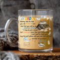 Daddy-to-Be Ultrasound Mug – Baby Bump’s First Father’s Day Surprise – Personalized Gift for New Dad with Sweet Poem and Name