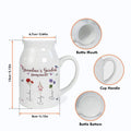 Family Legacy Botanical Keepsake | Custom Blooming Generations Gift For Grandmother
