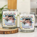 First Father’s Day Mug – Daddy I Love You with Photo – Sentimental Gift from Baby to New Dad

