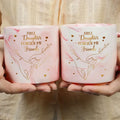 First My Daughter Forever My Friend Personalized Marble Mug - Mother and Daughters Gift, Customized Mug, Gift For Mom,