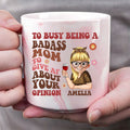 For the Fearless Mom: Personalized Mug to Embrace Your Badassery
