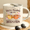 Forever My Best-Tea: Cherish Moments with a Personalized Marble Mug
