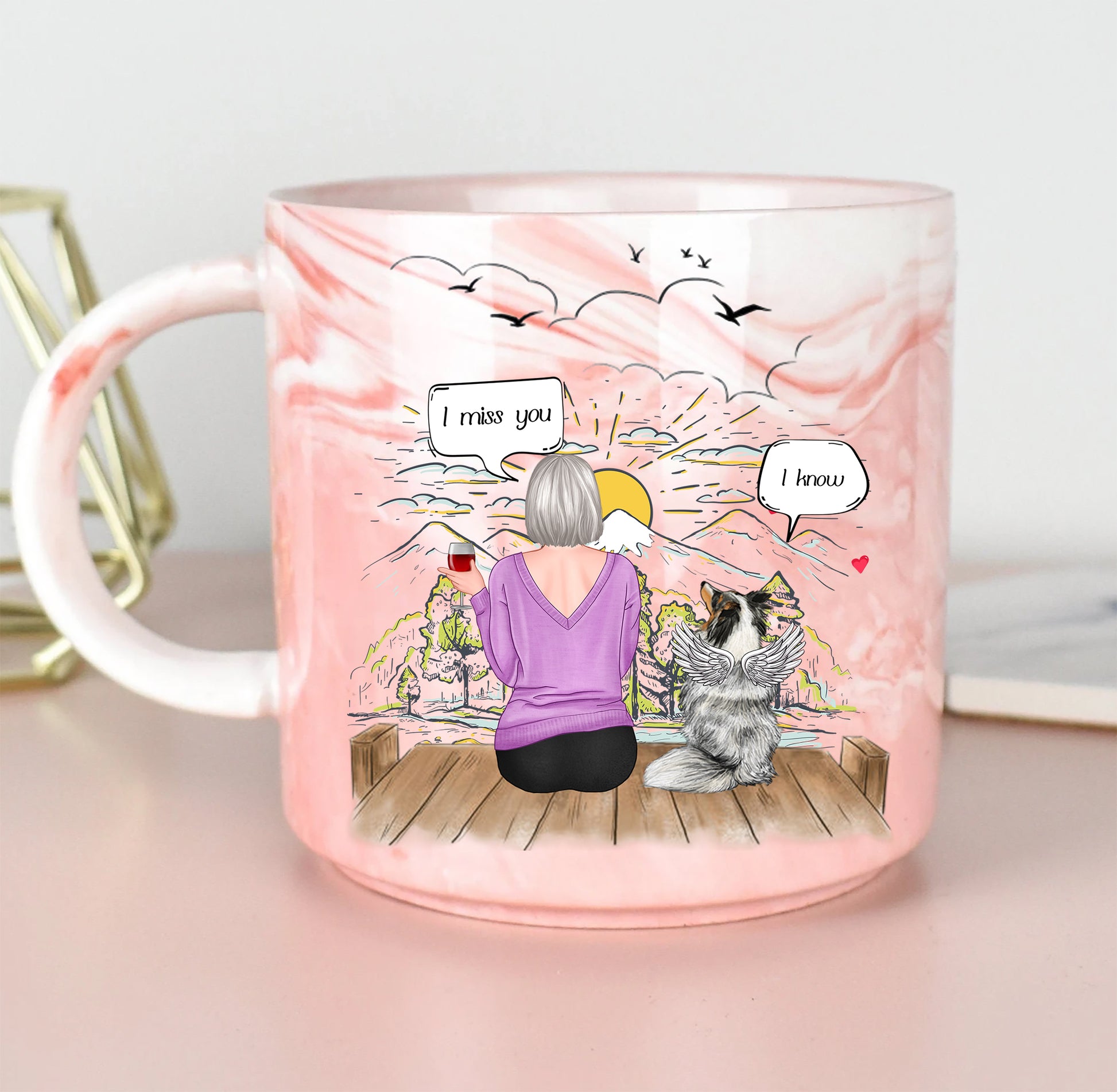 Forever in My Heart: Personalized Mug for Those We Miss Most
