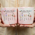 Grandma's Garden Mug Gift for Mom: [Grandchild's Name] Growing Since [Year]

