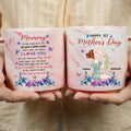 Happy First Mothers Day 13.5oz Personalized Marble Mug, Custom Name Mug, Customized Mug