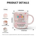 Heartfelt Gift: Personalized Marble Mug to Celebrate Mom's 1st Year