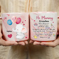 Hi Mommy, Grandma Told Me That You Are Awesome, Und That You Will Be An Amazing Mother. Toe Only Been With You For Just A Little While, I Can't Speak The Words I Love You, So Say Them With My Smile. Tre As Lucky As I Can Be, Because The World's Best Mom Belongs To Me.