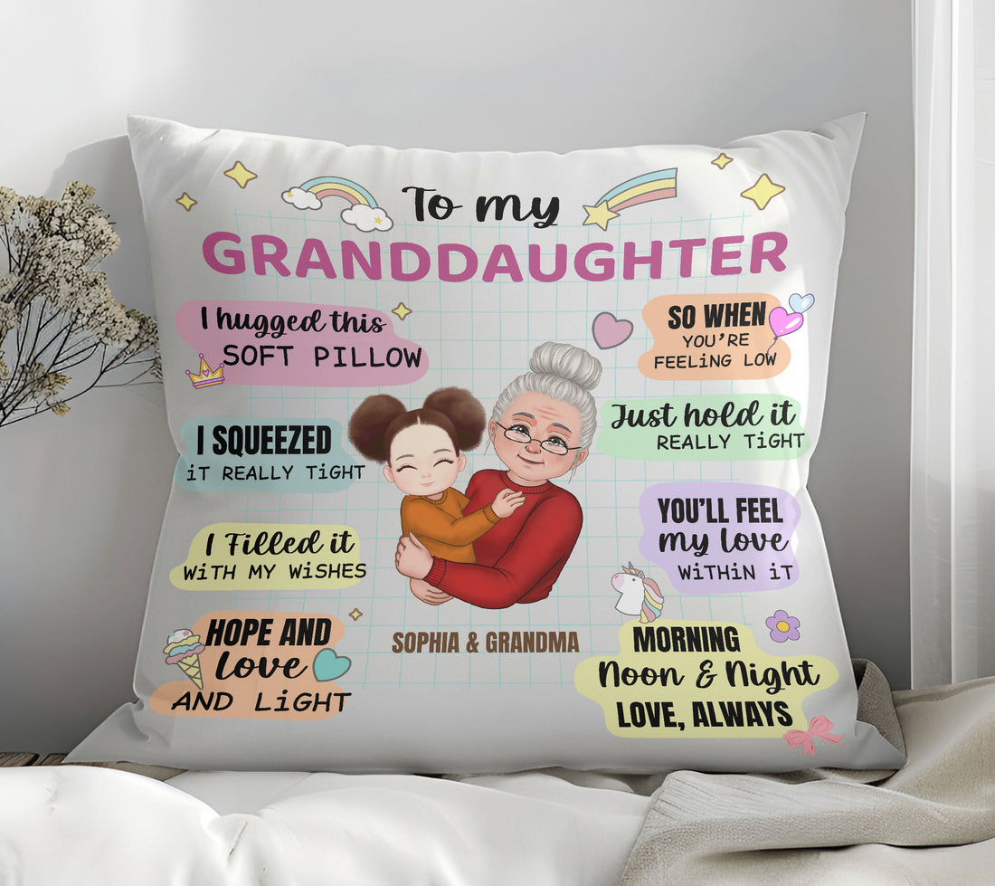 Grandma Mother Hugged This Soft Pillow