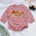 Thanksgiving Personalized Baby Romper - Short/Long Sleeve (0-2Y) - LuthCreative