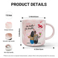 Like Mother Like Daughter Custom Name Personalized Marble Mug