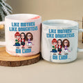 Like Mother Like Daughter Oh Crap Funny Mother Daughter Mug