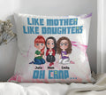 Like Mother Like Daughter Oh Crap Personalized Mug - Gift For Mom Daughters, Gift for Her, Gift For Mother, Gift For Granddaughter, Mother's Day Gift