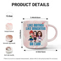 Like Mother Like Daughters Oh Crap Marble 13.5oz Personalized Marble Mug
