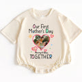Make this first Mother's Day truly memorable with the 'Our First Mother's Day Together' Romper Baby Bodysuit. Order yours today and give the gift of love, comfort, and cherished memories that will last a lifetime!