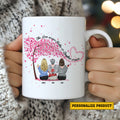 Offer comfort and remembrance with our 'Memorial The Love Between Mother And Daughter Is Forever' White Ceramic Mug. Choose the perfect size and personalize it to create a truly meaningful Gift For Mom or a loving tribute to a daughter whose memory will forever live on.
