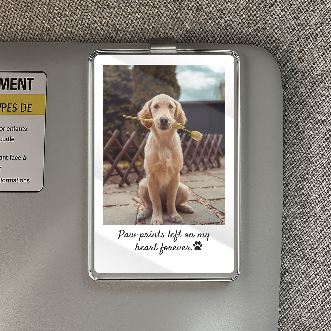 Miss Your Pup? This Dog Memorial Car Clip Is a Loving Tribute You Can Take Anywhere

