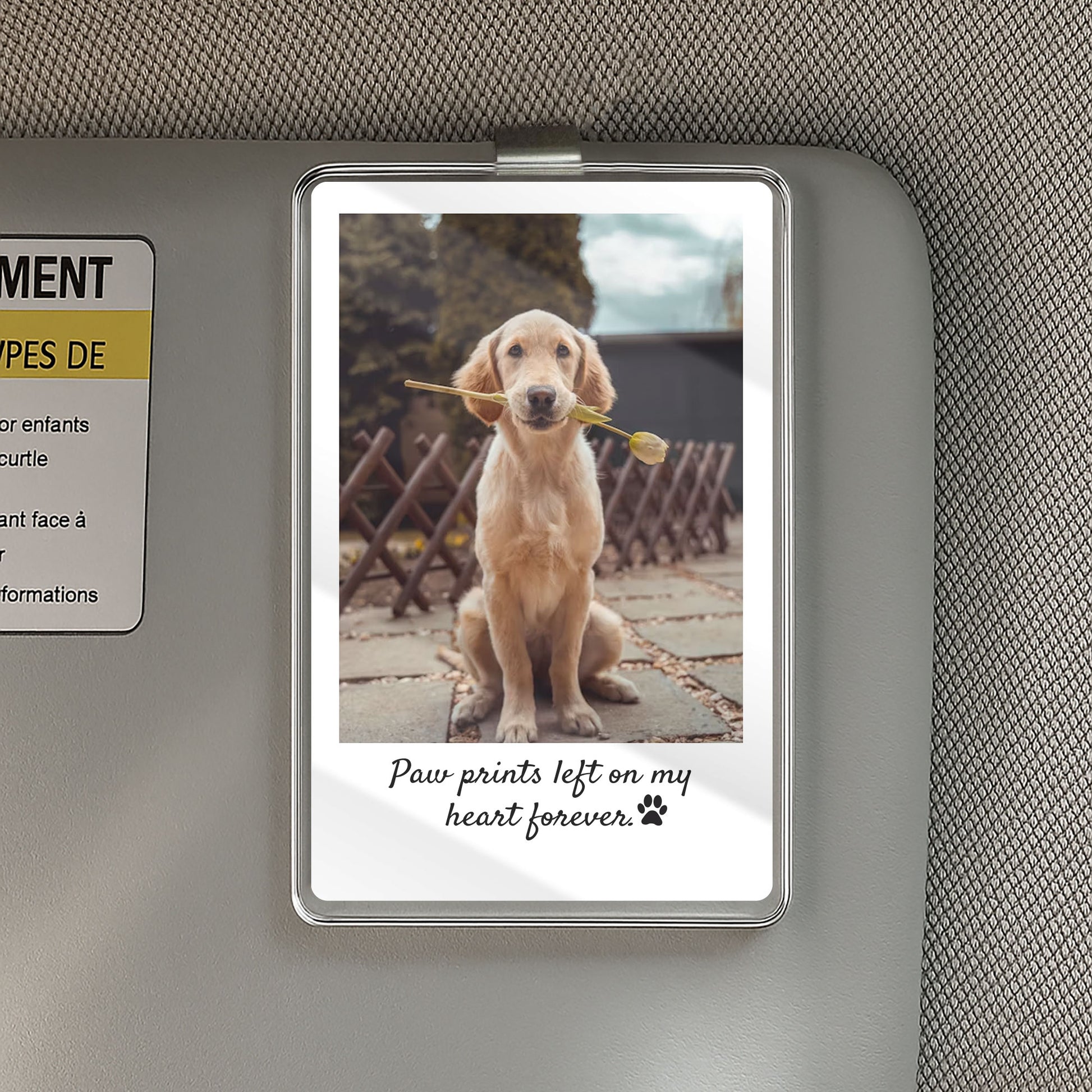 Miss Your Pup? This Dog Memorial Car Clip Is a Loving Tribute You Can Take Anywhere

