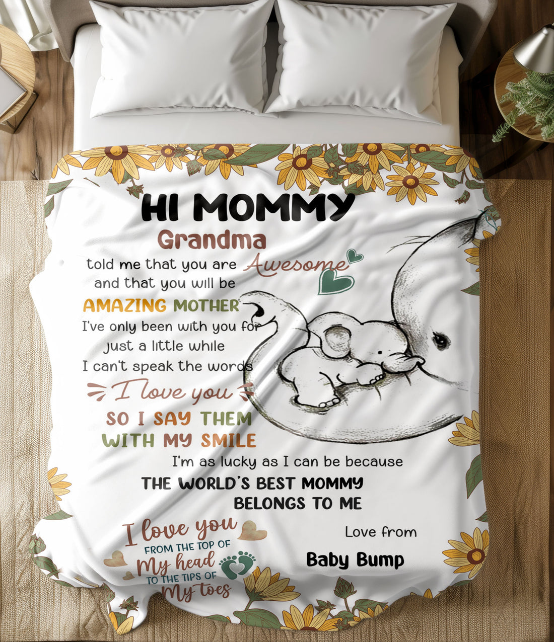 Mommy, Grandma says you're awesome and will be amazing, and even though I'm little, I feel it too.