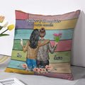 Mother And Daughter Forever Linked Together Pillow Just Because

