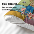 Mother Daughter Forever Linked Together Pillow For Mom's Birthday

