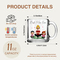 Mother's Day Gift - Personalized Mom & Kids Mug with Custom Characters
