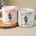 Mother's Day Personalized Quote Mug | Custom Marble Gift For Daughter
