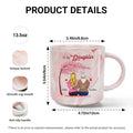 My Daughter Never Forget That I Love You Forever Marble Mug